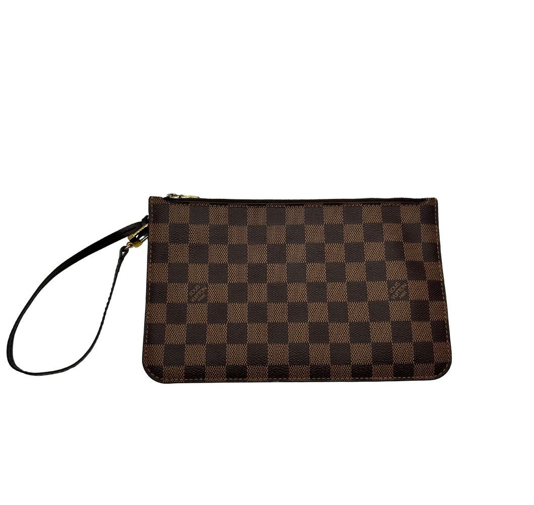 Pochette in Tela Damier Ebene