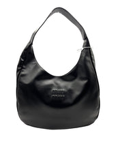 Carica l'immagine nel visualizzatore di Gallery, Hobo Bag in Pelle Nera

