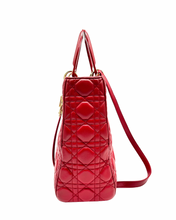 Carica l&#39;immagine nel visualizzatore di Gallery, Lady Dior in Pelle Rossa
