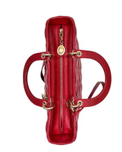 Carica l&#39;immagine nel visualizzatore di Gallery, Lady Dior in Pelle Rossa
