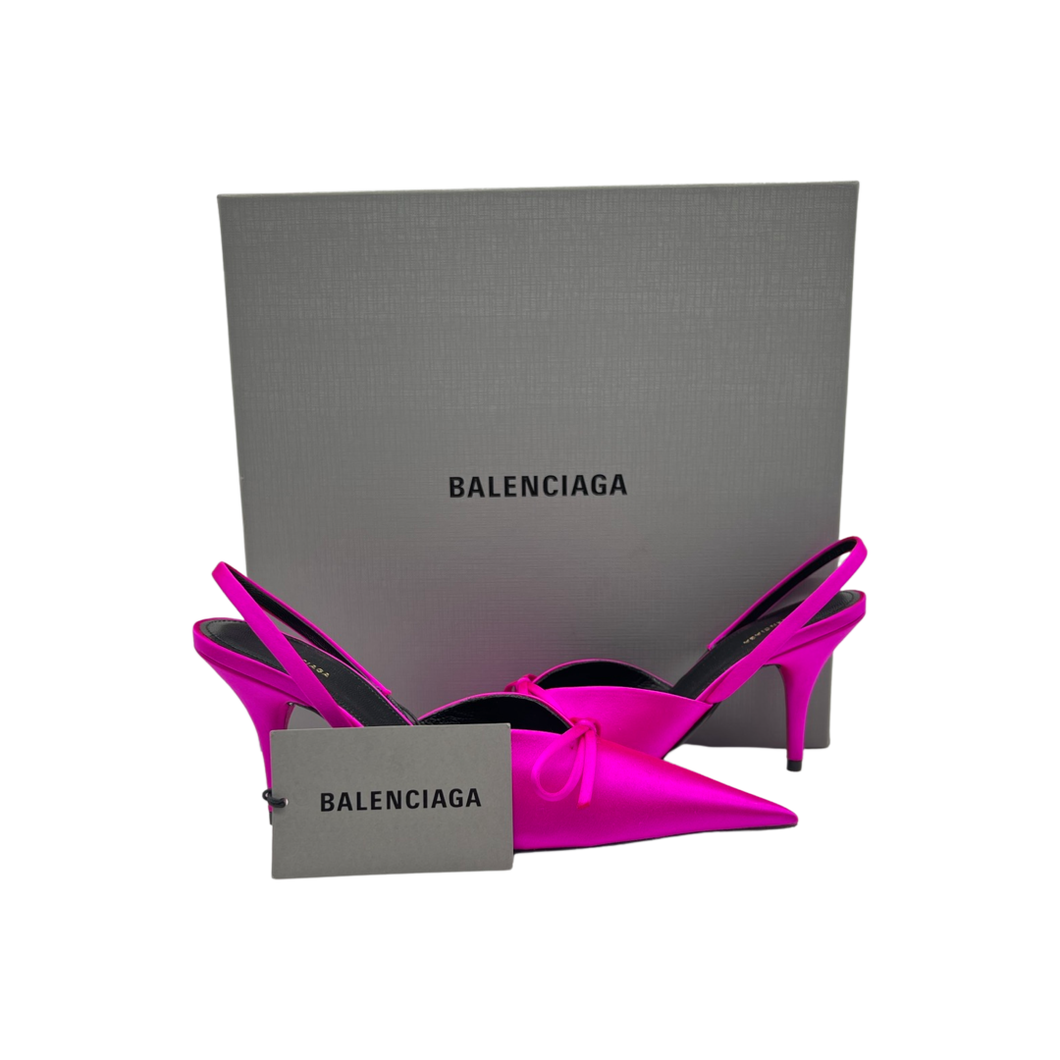 Fuisha Balenciaga Slingback Pointed Heels