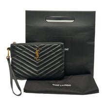 Upload the image to the Gallery viewer, Jolie Black Leather Clutch
