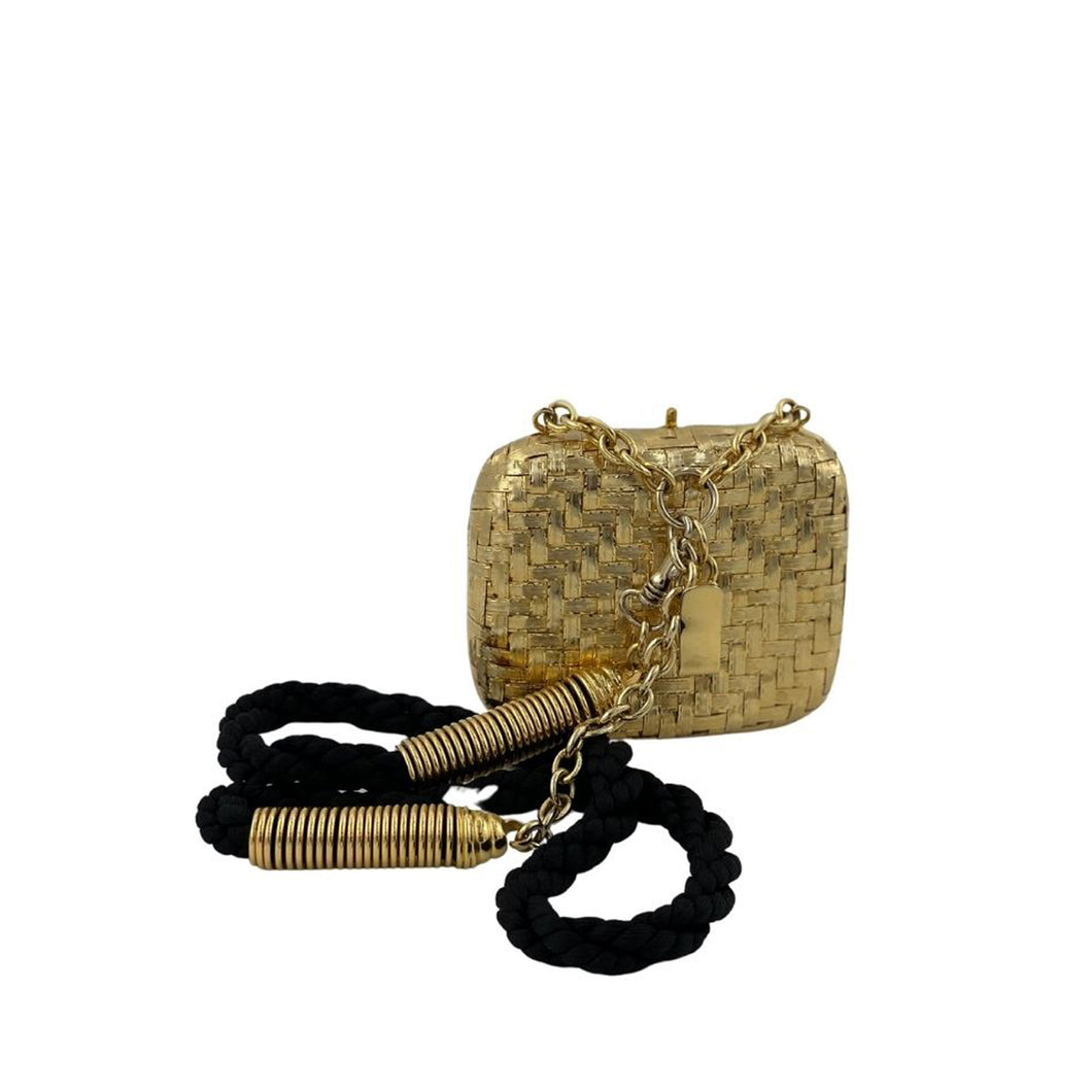 Clutch bag / pouch / vintage jewel belt