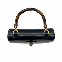 Upload the image to the Gallery viewer, Borsa con manico in bamboo vintage
