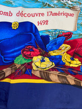 Carica l&#39;immagine nel visualizzatore di Gallery, Foulard in seta Christophe Colomb
