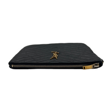 Upload the image to the Gallery viewer, Jolie Black Leather Clutch
