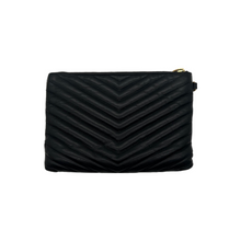 Upload the image to the Gallery viewer, Jolie Black Leather Clutch
