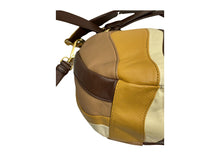 Carica l&#39;immagine nel visualizzatore di Gallery, Borsa a spalla in pelle multicolore
