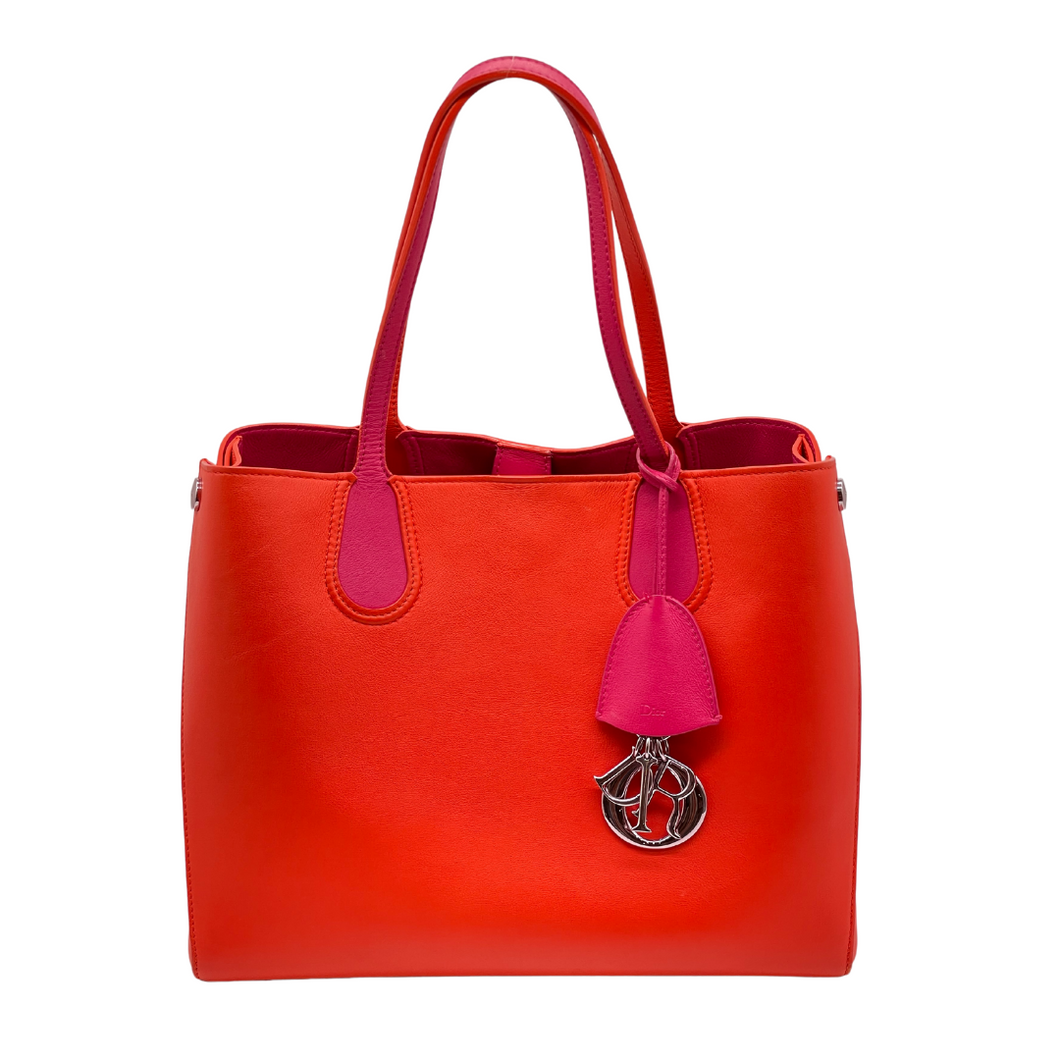 Borsa a spalla bicolore