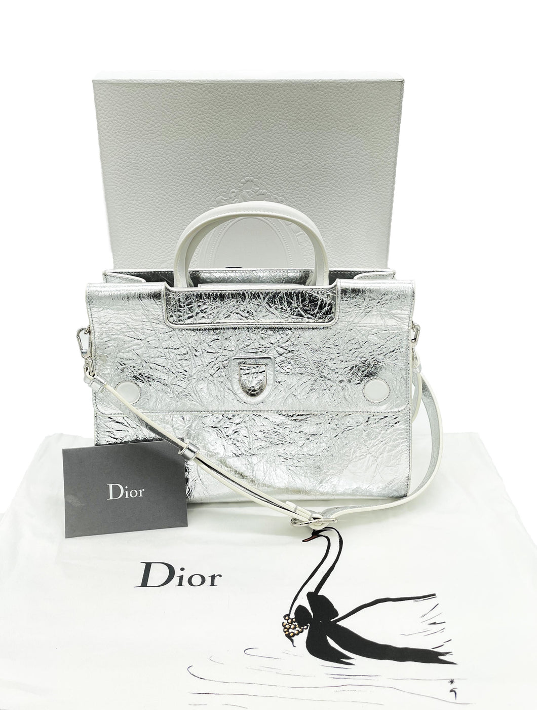 Two-tone shoulder bag