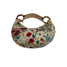 Upload the image to the Gallery viewer, Flora Bamboo Ring Hobo Bag
