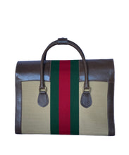 Upload the image to the Gallery viewer, Vintage ribbon travel bag
