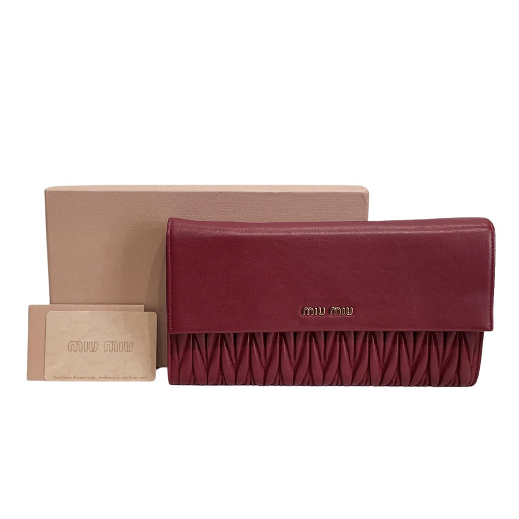 Pochette Portafoglio Matelasse'