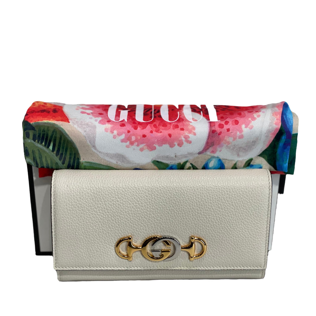 Portafoglio Gucci Zumi in pelle